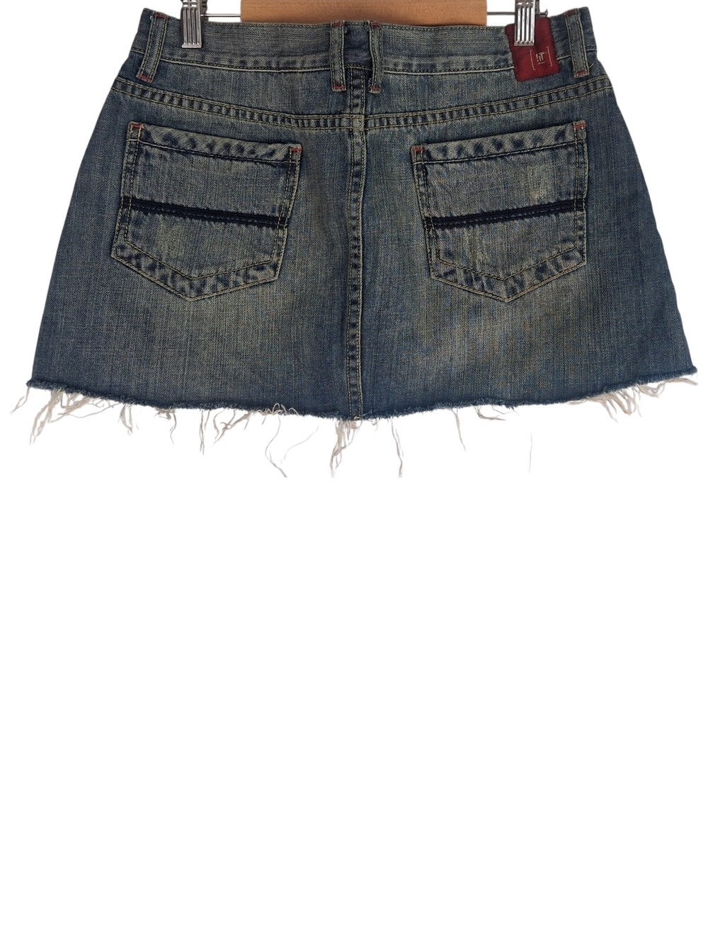 !it jeans Vintage Distressed Denim Mini - Picture 2 of 2
